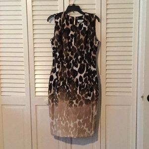 Calvin Klein Animal Print Dress